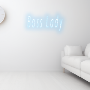 “Boss Lady” Neon Sign