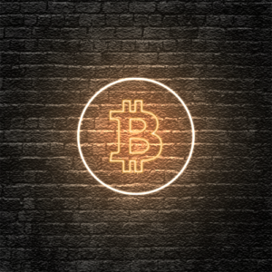 “Bitcoin” Neon Sign