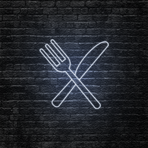 “Fork & Knife” Neon Sign