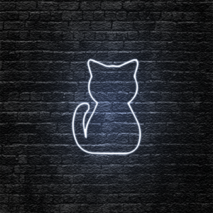 “Kitty” Neon Sign