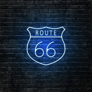 “Route 66” Neon Sign