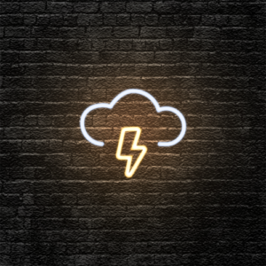 “Thundercloud” Neon Sign